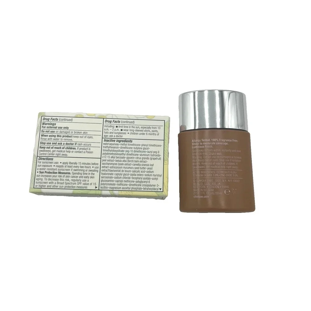 Clinique Makeup Foundation SPF 15 WN 112 Ginger New‎